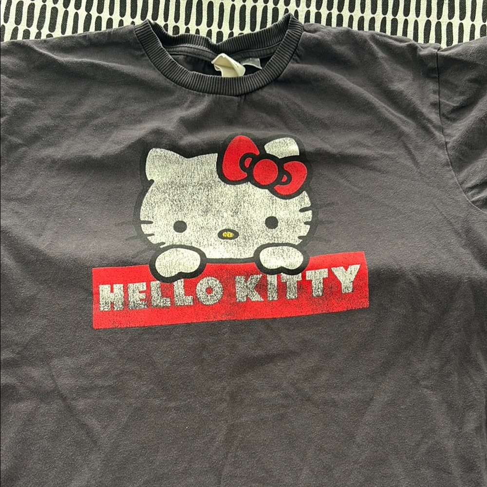 Hello Kitty Black Kids H&M T-Shirt S
